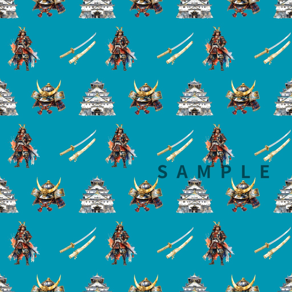 武士・戦国時代風デジタルペーパー