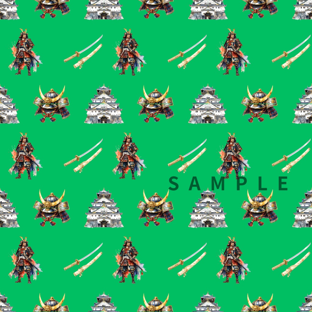 武士・戦国時代風デジタルペーパー