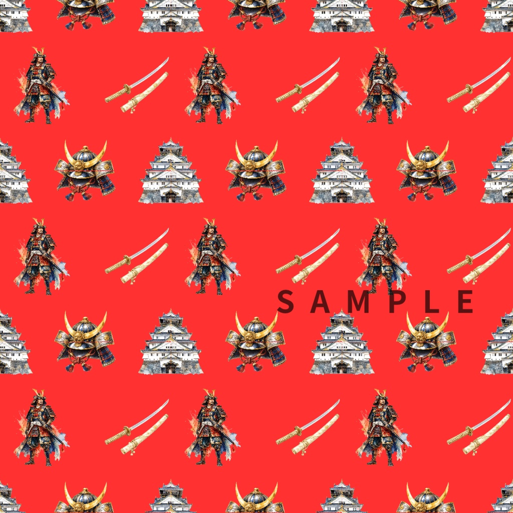 武士・戦国時代風デジタルペーパー