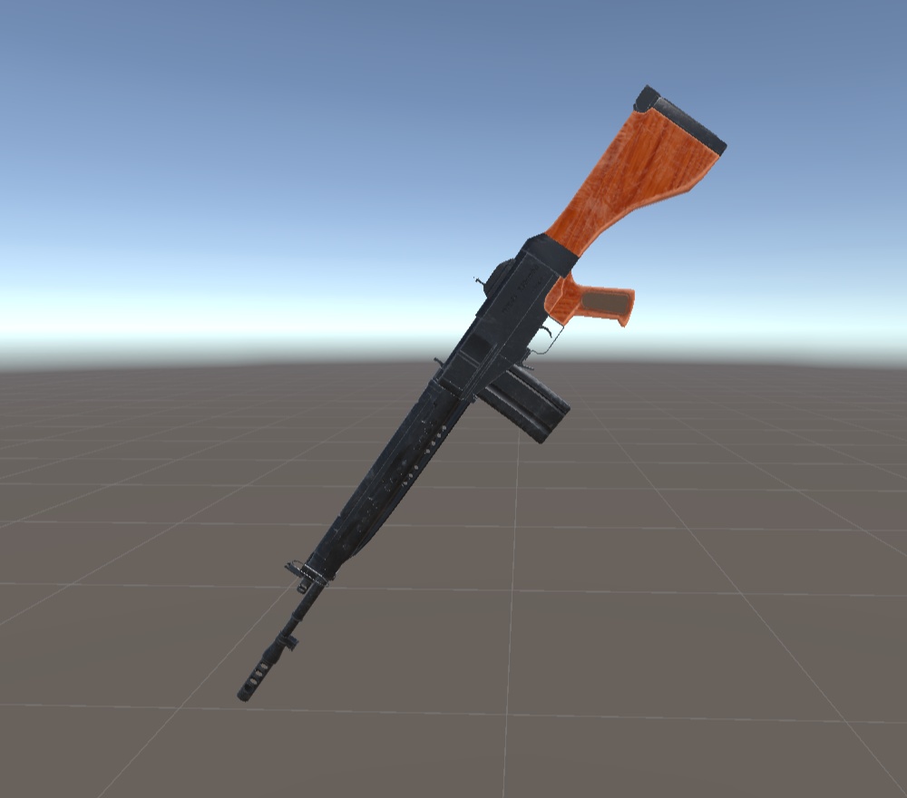 【VRChat想定】C-64式小銃【11アバター対応】(MA対応)