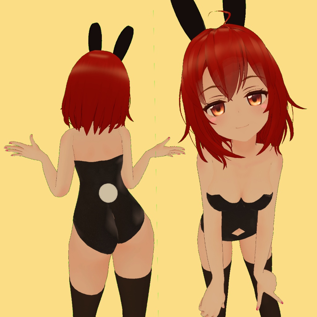 【レスキュナちゃん対応】バニースーツ