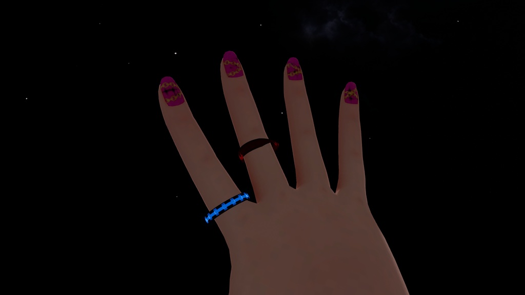 Ringset「BlueSunfire」&「LavaMebius」