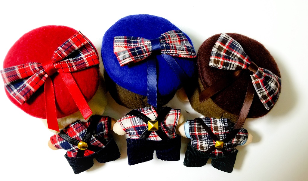 【チェックセット】 3color