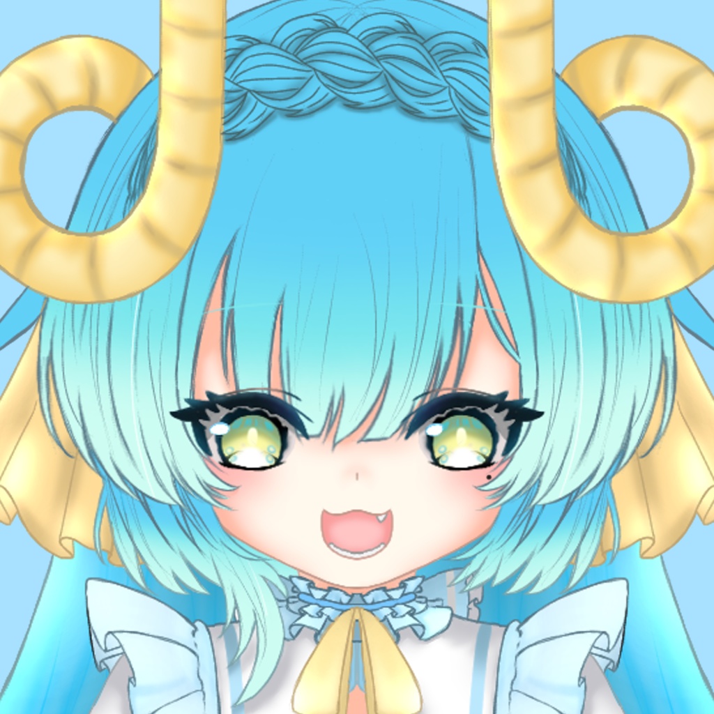 【常設】缶バッジ 元気 2.5cm