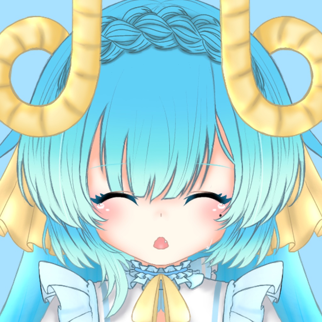 【常設】缶バッジ 泣き 2.5cm