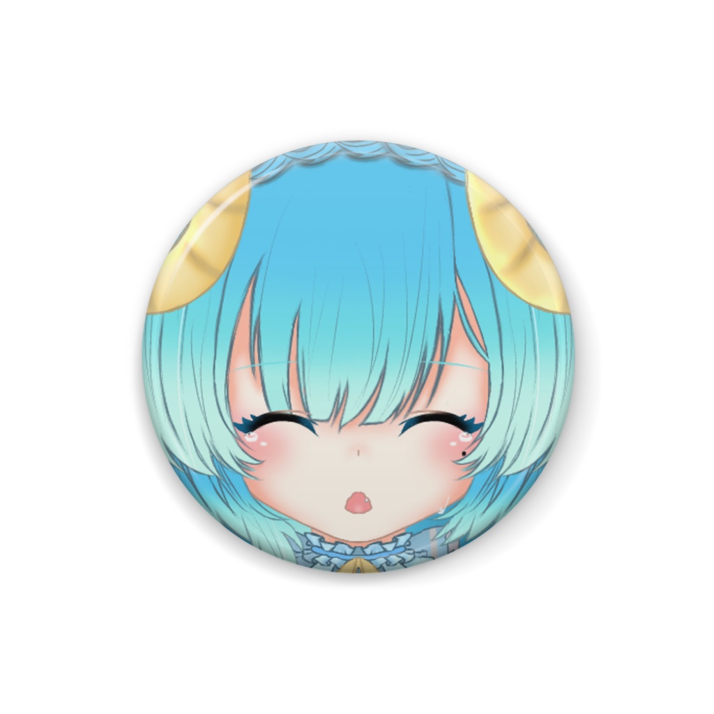 【常設】缶バッジ 泣き 2.5cm