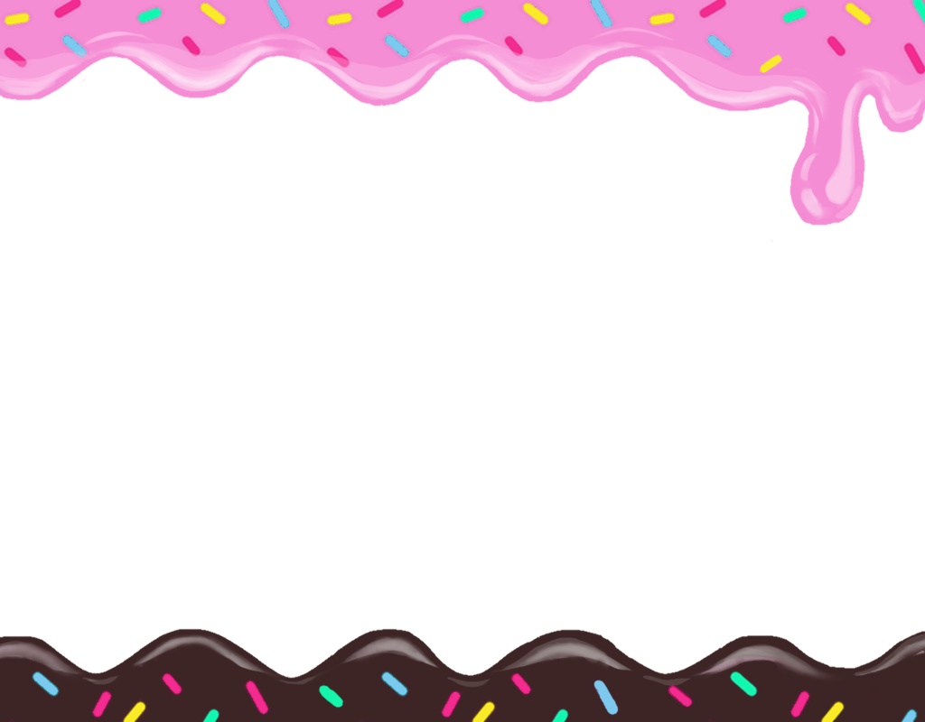 とろ〜りチョコレートな枠　背景　素材