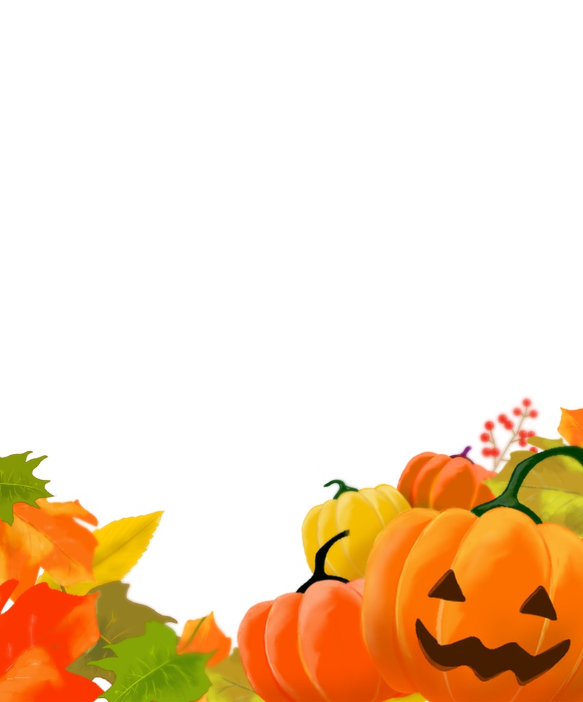 実りの秋🎃　フレーム素材✨