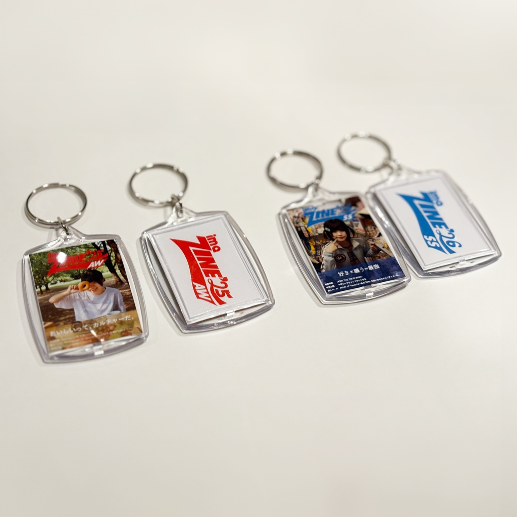 imaZINE表紙アクリルキーチャーム