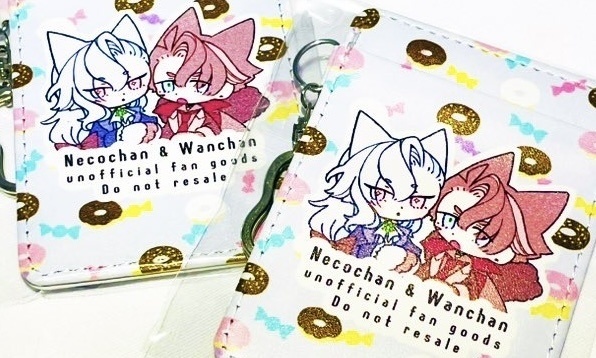 Nekochan&Wanchanパスケース