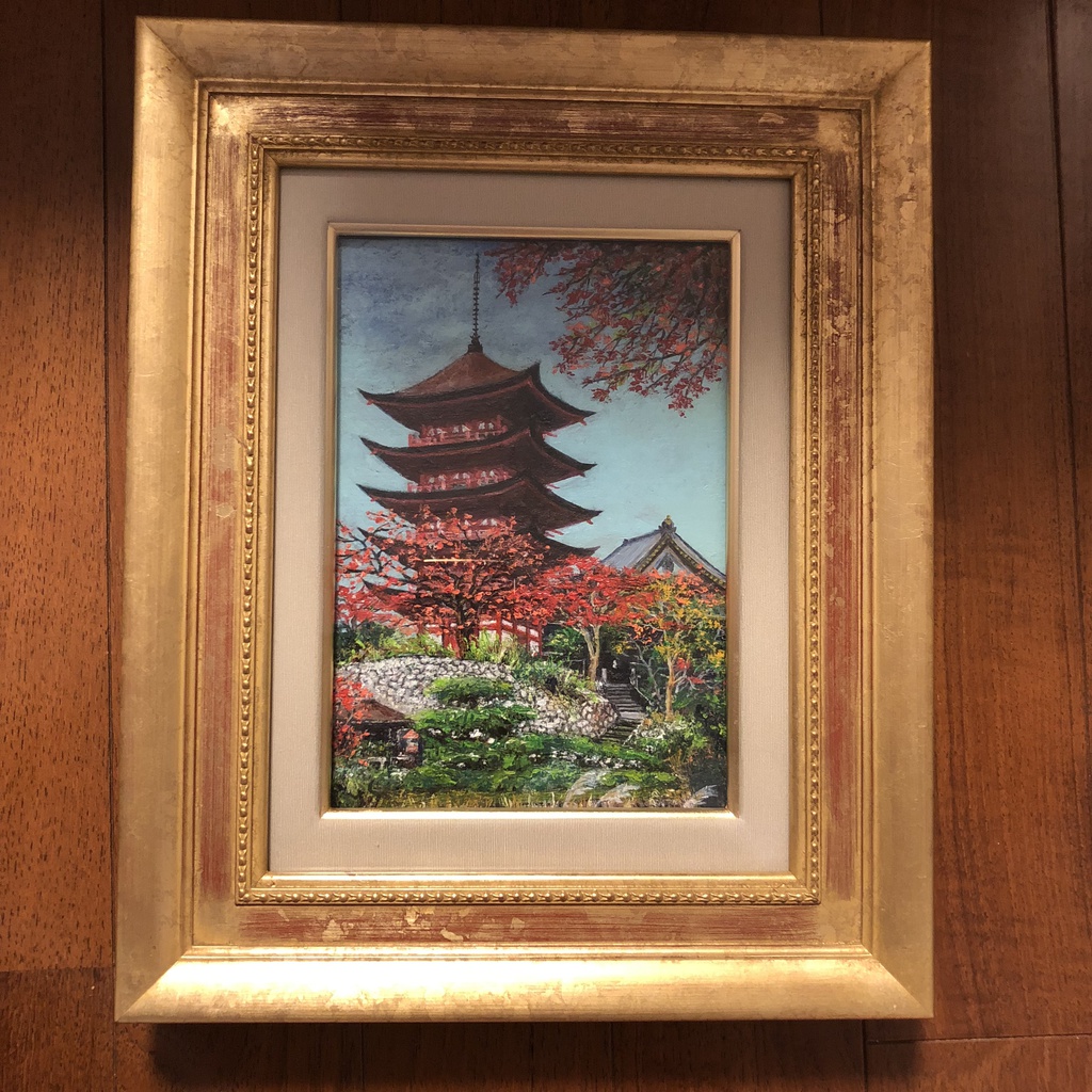 安芸宮島五重塔   