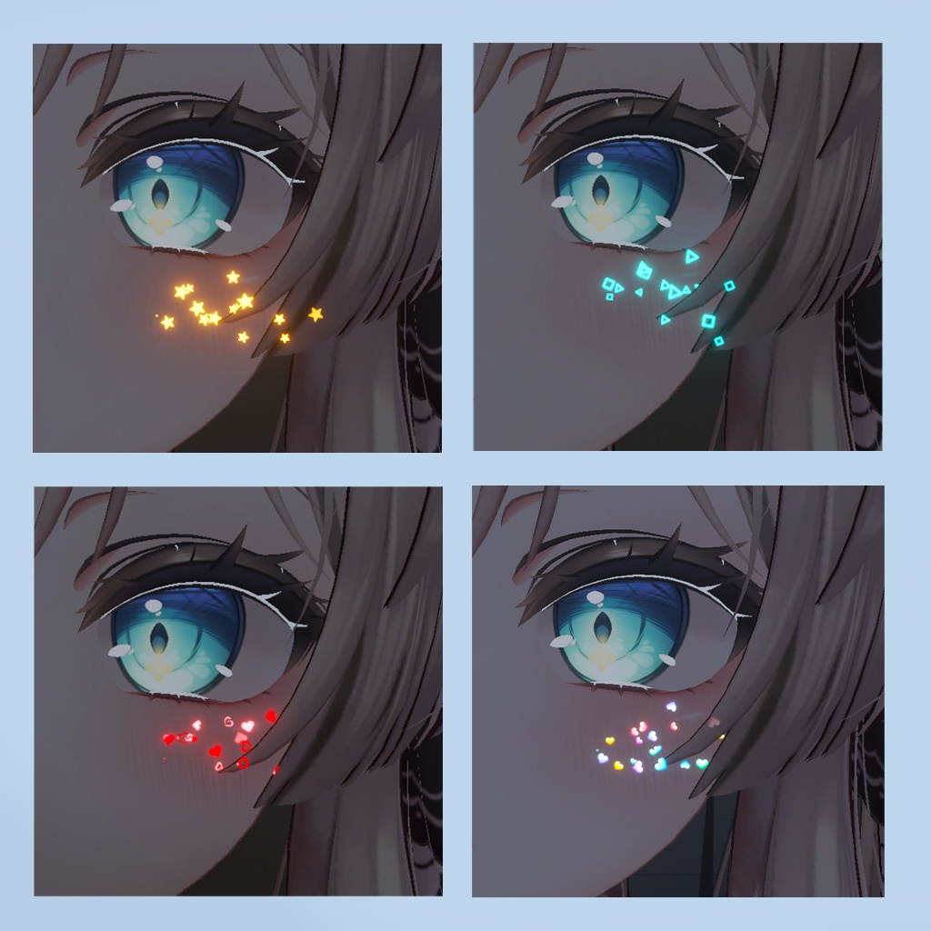 キラキラ目元パーティクル / KiraKiraEyeParticles