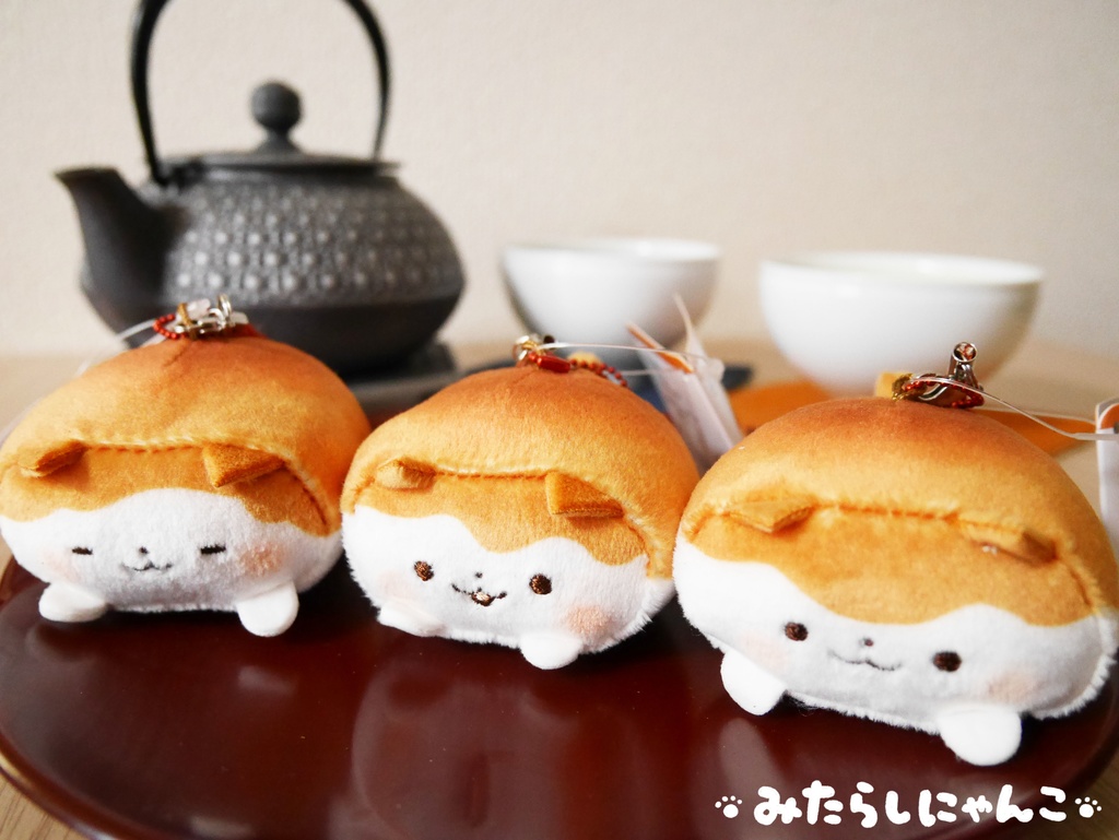 みたらしにゃんこ ふわもちマスコット