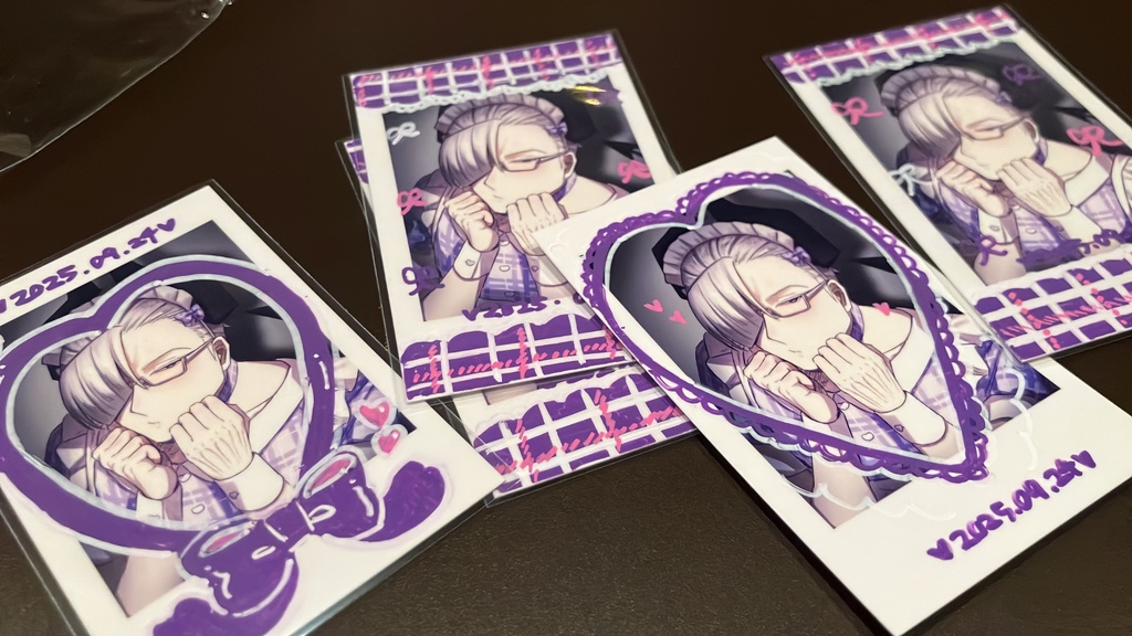 チェキ風フォトカード