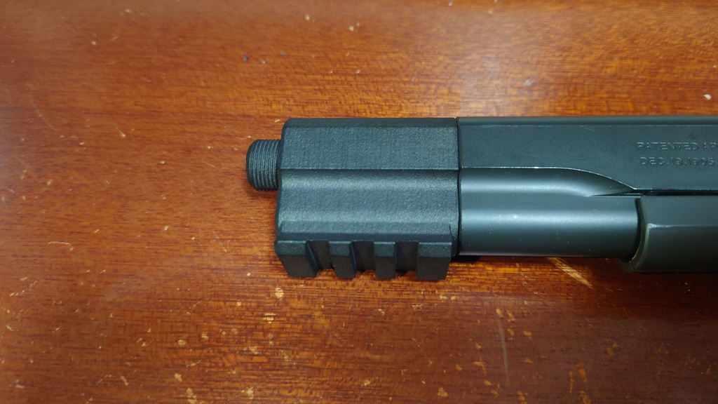 東京マルイ エアコッキング M1911A1用マズルアタッチメント