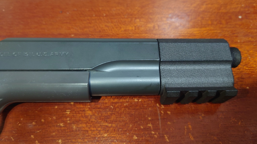 東京マルイ エアコッキング M1911A1用マズルアタッチメント