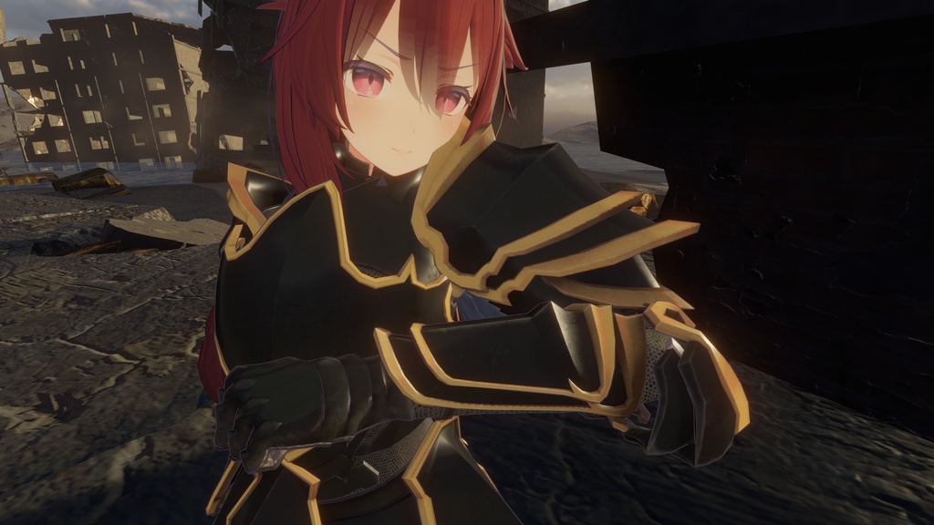 【桔梗kikyo対応】黒鉄重装-BlackHeavyArmor