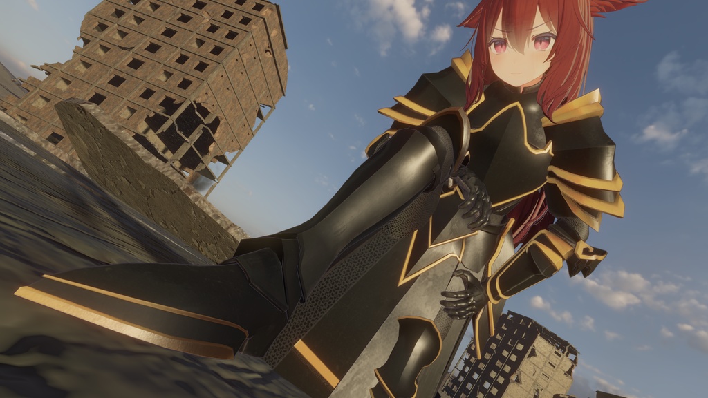 【桔梗kikyo対応】黒鉄重装-BlackHeavyArmor