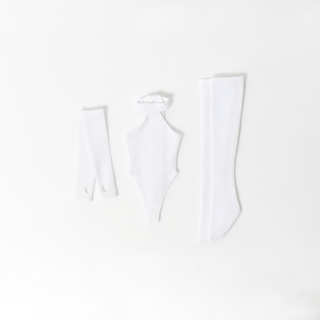 HENTAIアメリカンスリーブレオタード3点セット