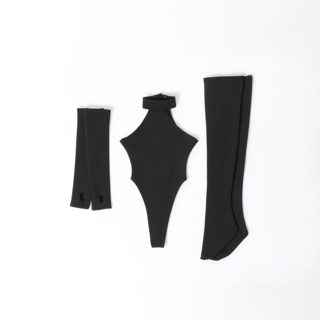 HENTAIアメリカンスリーブレオタード3点セット