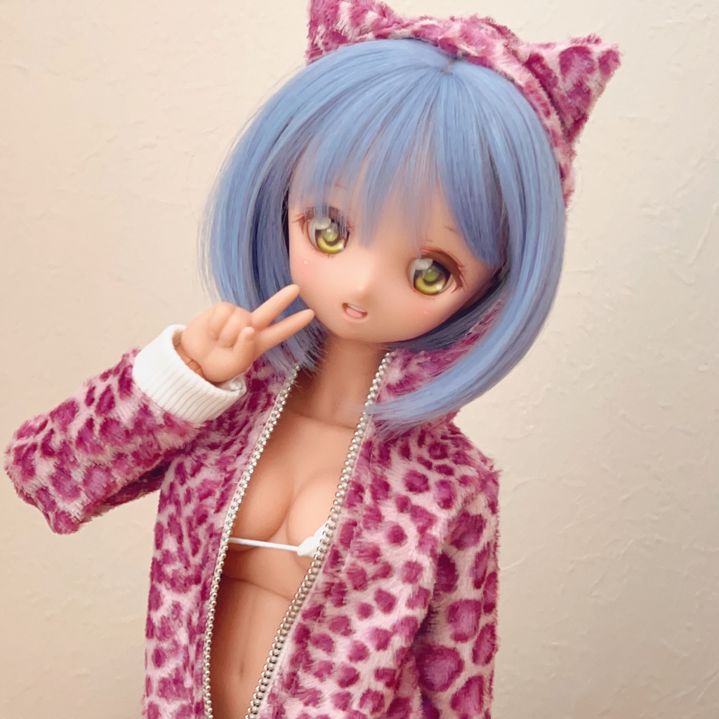 ねこmimiフードブルゾン