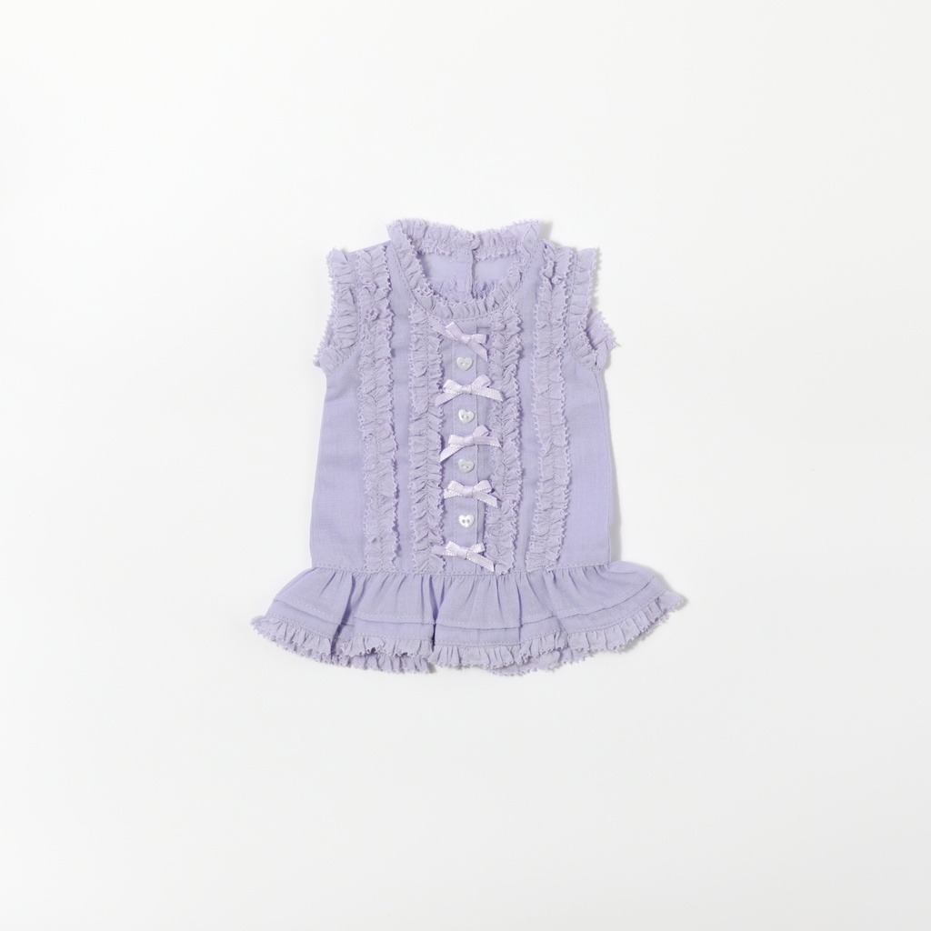 薔薇密教 ピンタックノースリーブブラウス