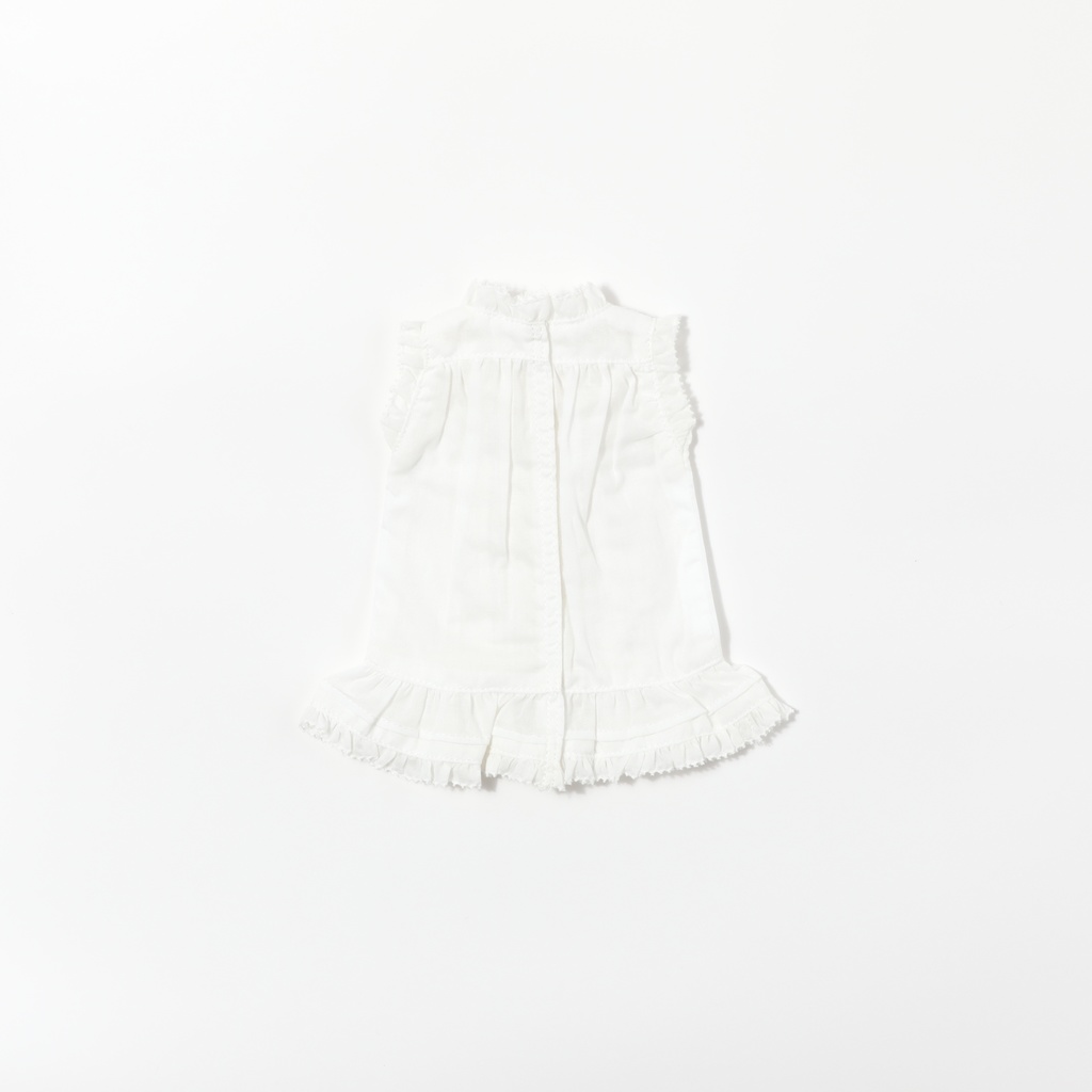 薔薇密教 ピンタックノースリーブブラウス