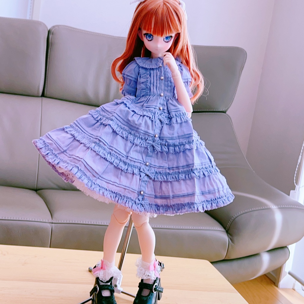 薔薇密教 ピンタックワンピース