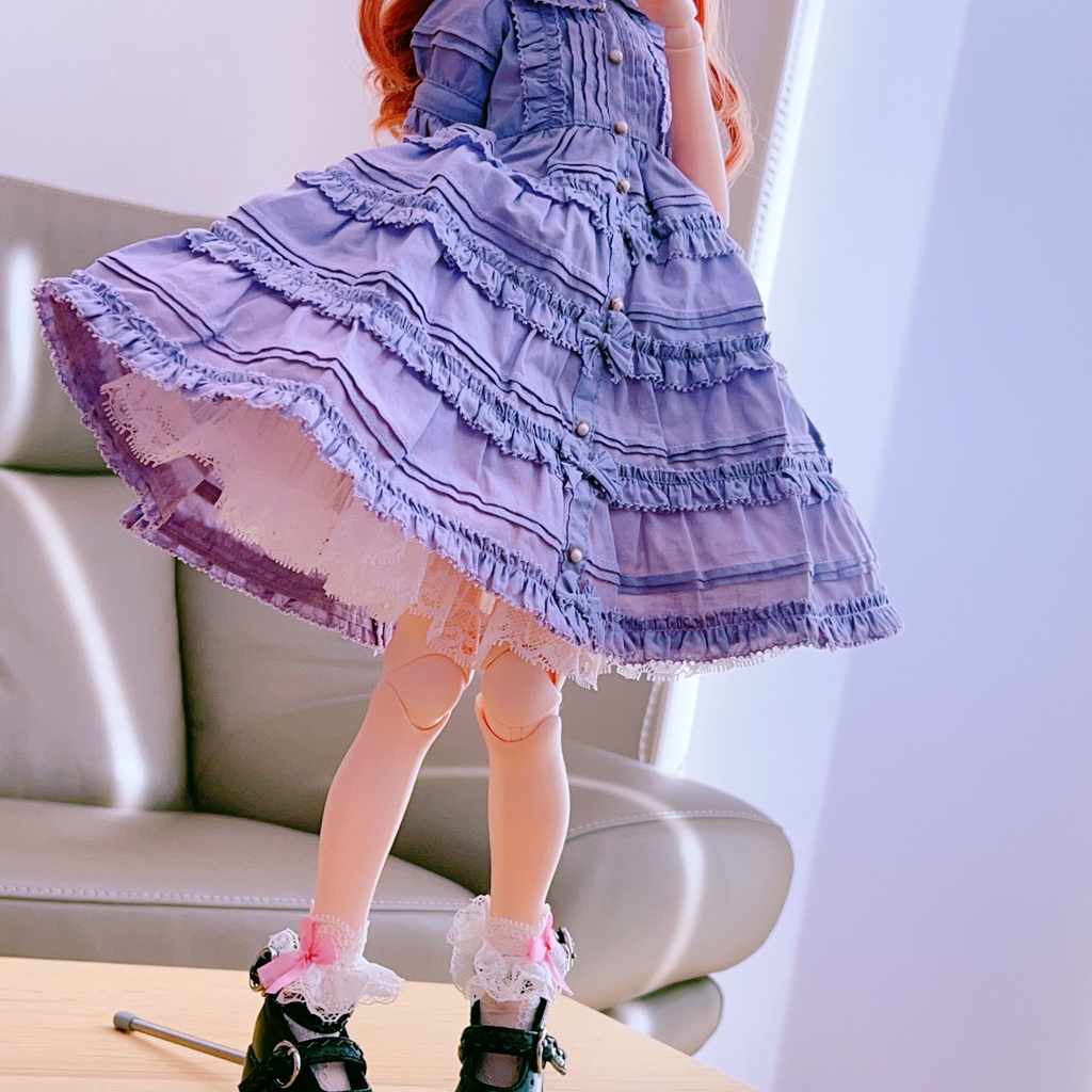 薔薇密教 ピンタックワンピース