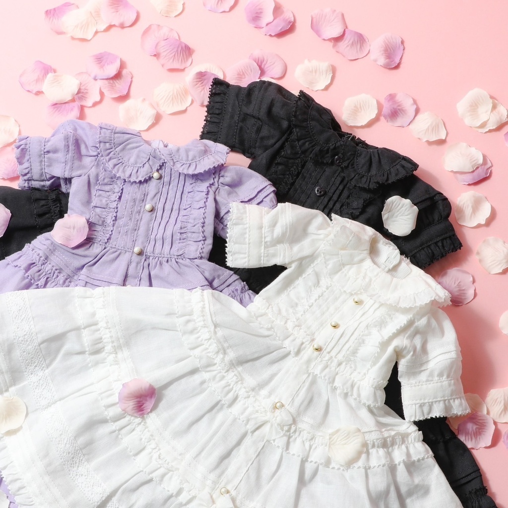 薔薇密教 ピンタックワンピース