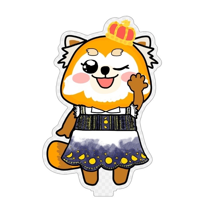 【アクスタ/ドレス】『ウインクだってできちゃうぜぇ！』