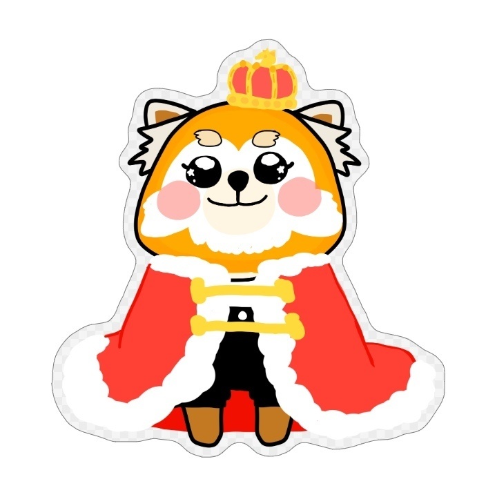 【ステッカー/おう】『おうにひれふせぇ』