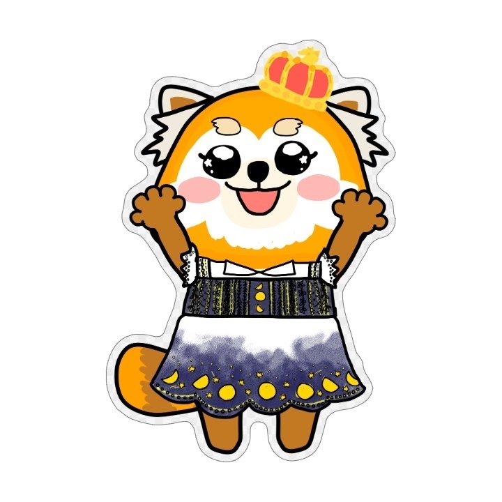 【ステッカー/ドレス】『あ、だっこしてくれます？』