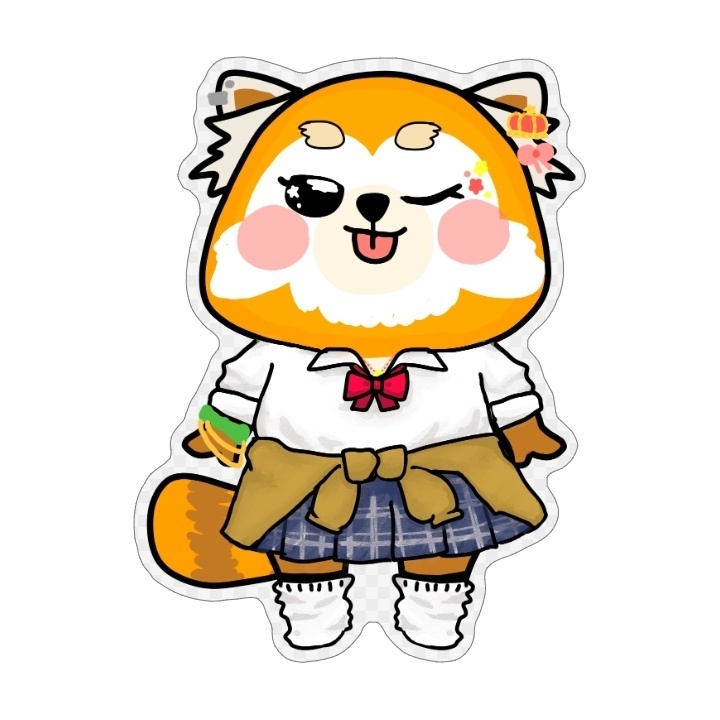 【ステッカー/ぎゃう】『なにぃ？ちょうダルりんなんですけどぉ』