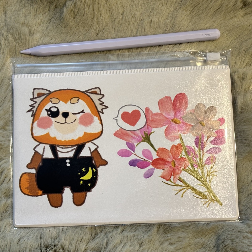 【クリアポーチ/おはな】『コスモスの花ことば知ってる?』