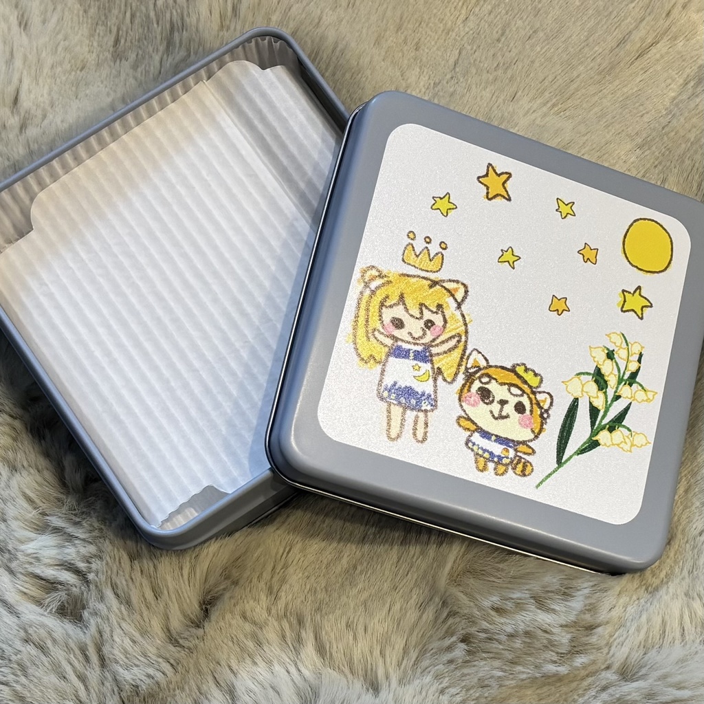 【雑貨/クッキー缶】『おうのたからばこ』