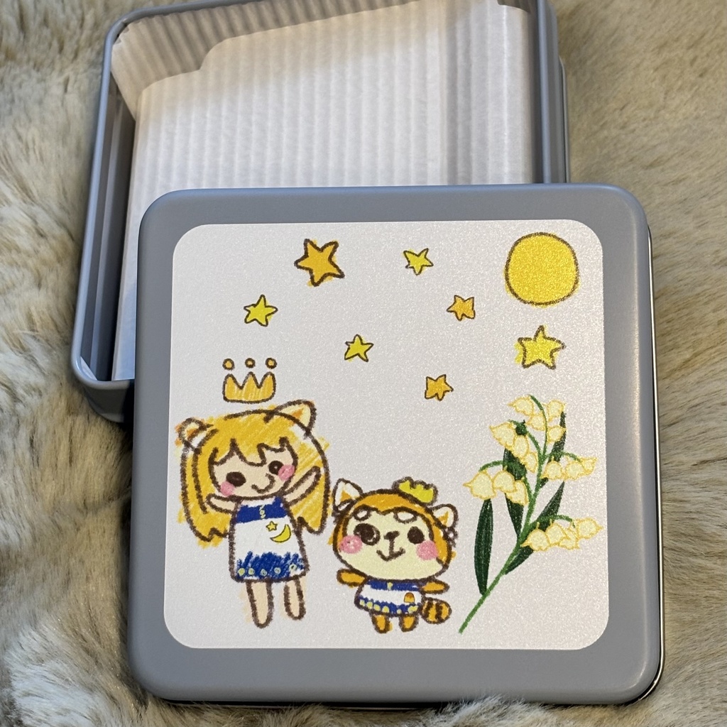 【雑貨/クッキー缶】『おうのたからばこ』