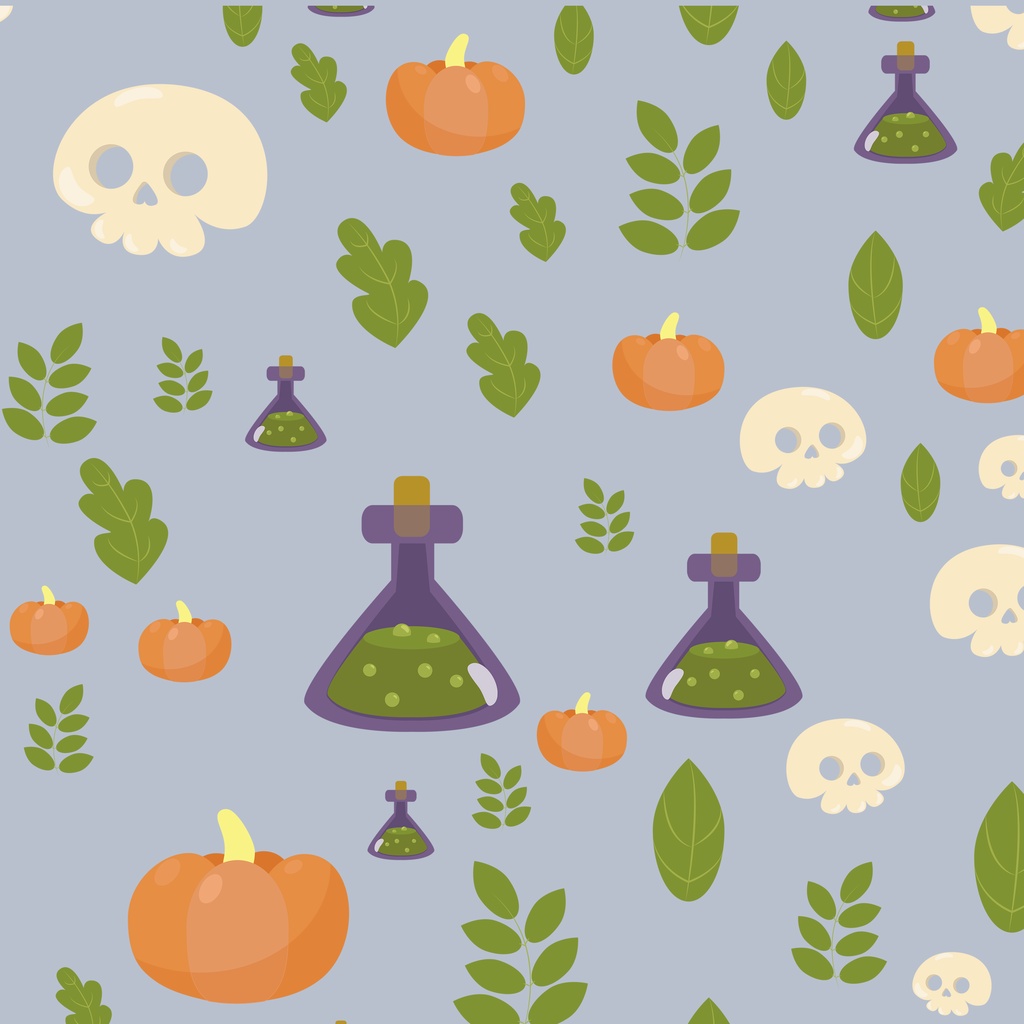 Antique Halloween|ハロウィン デジタルペーパー 12枚セット
