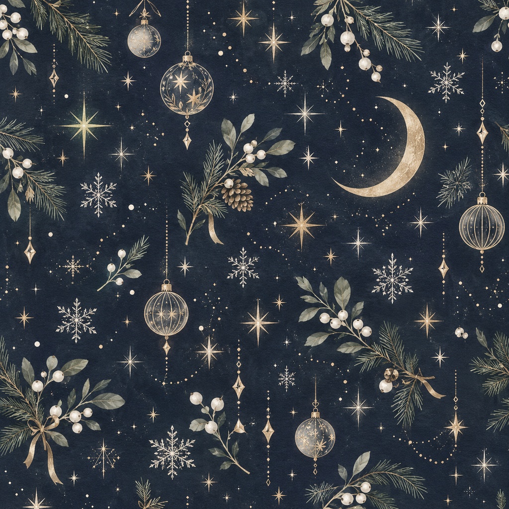 Scandinavian Winter|北欧の冬とクリスマス デジタルペーパー12枚セット
