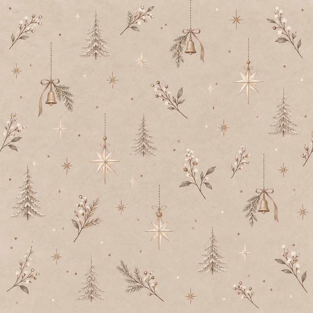 Scandinavian Winter|北欧の冬とクリスマス デジタルペーパー12枚セット