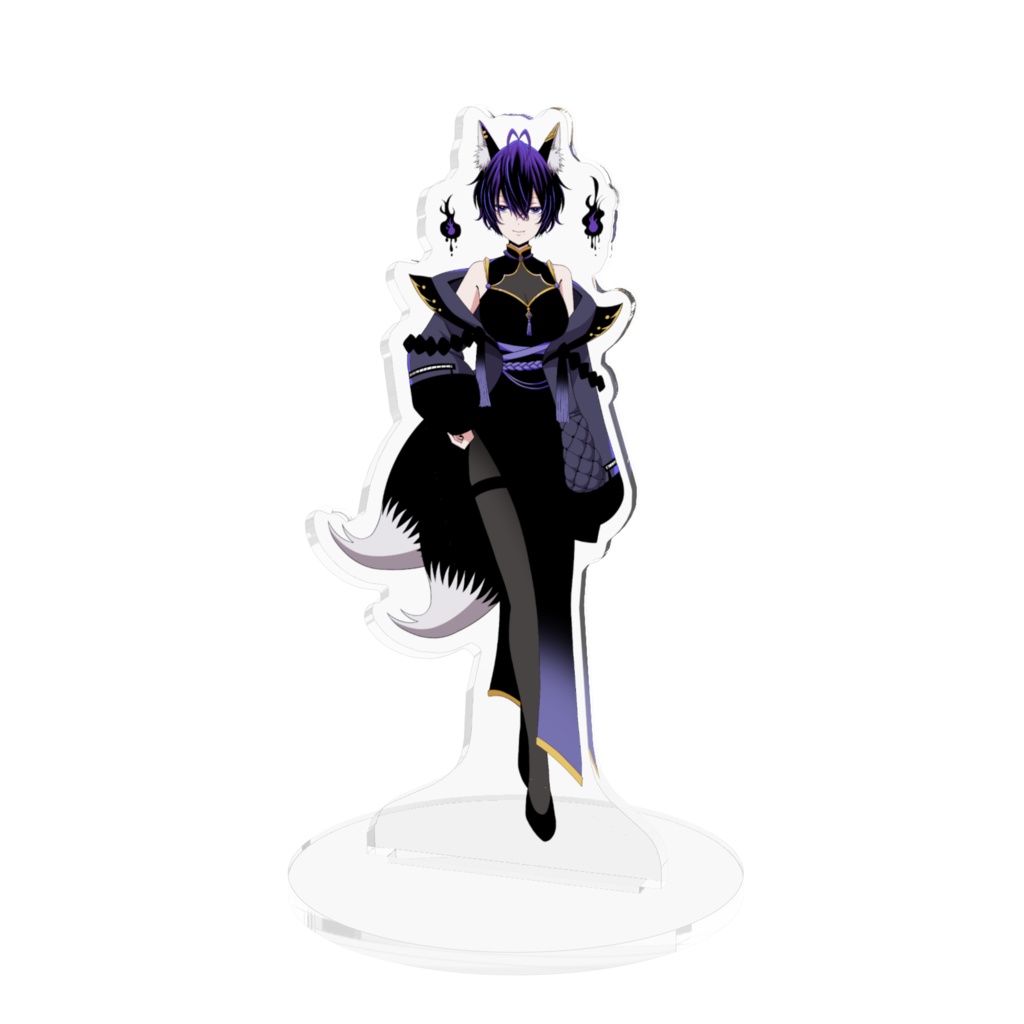 【常設グッズ】アクリルスタンド‐初期衣装【漆紫狐々】