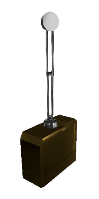 【VRChat想定】デスクトップPC風ピアス