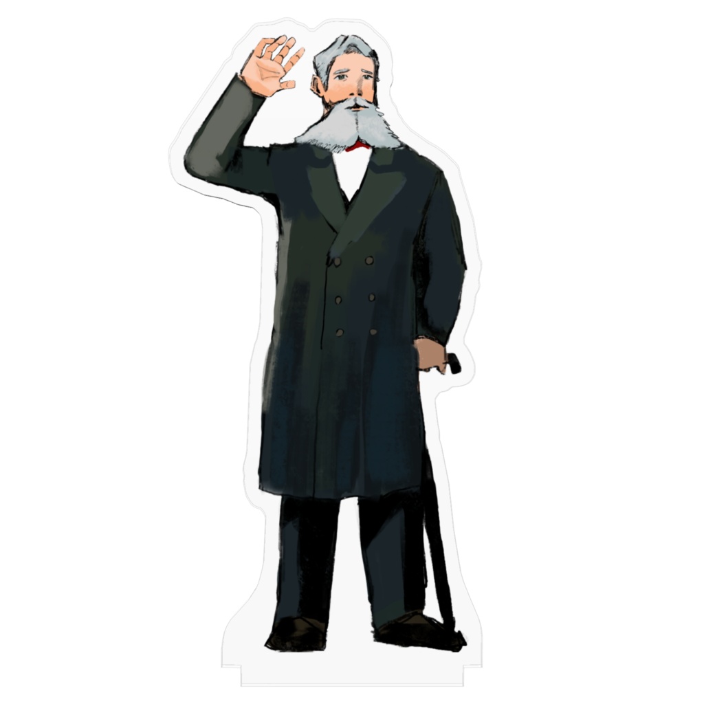 板垣退助アクリルフィギュア