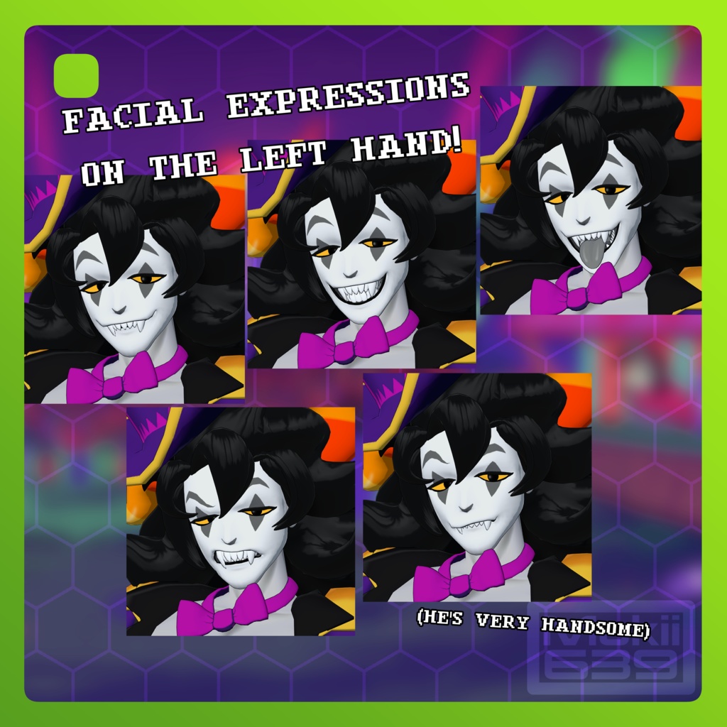 VRChat Avatar - Marvus Xoloto [HIVESWAP] - Mokii's Bag of Stuff - 3/3