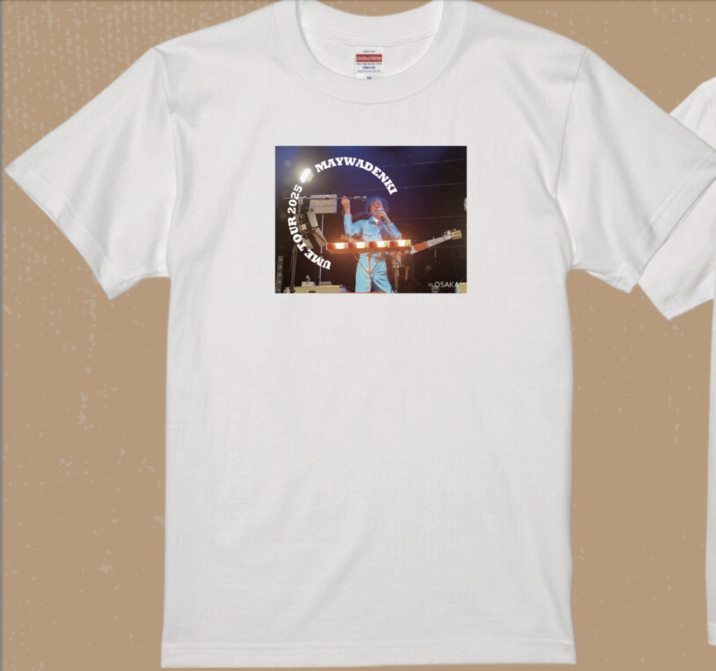 UME TOUR 2025 in OSAKA Tシャツ【大阪会場の映像おまけ付き】