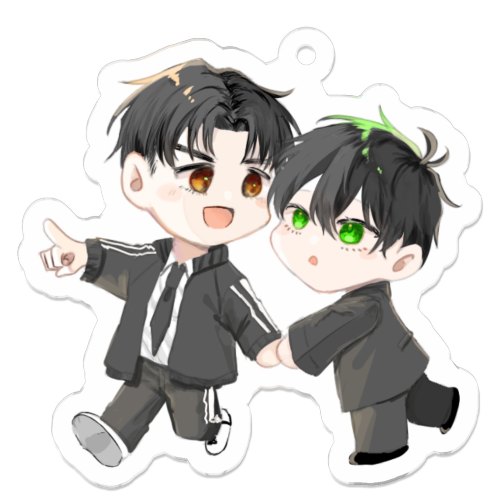 岡部×樹アクリルキーホルダー