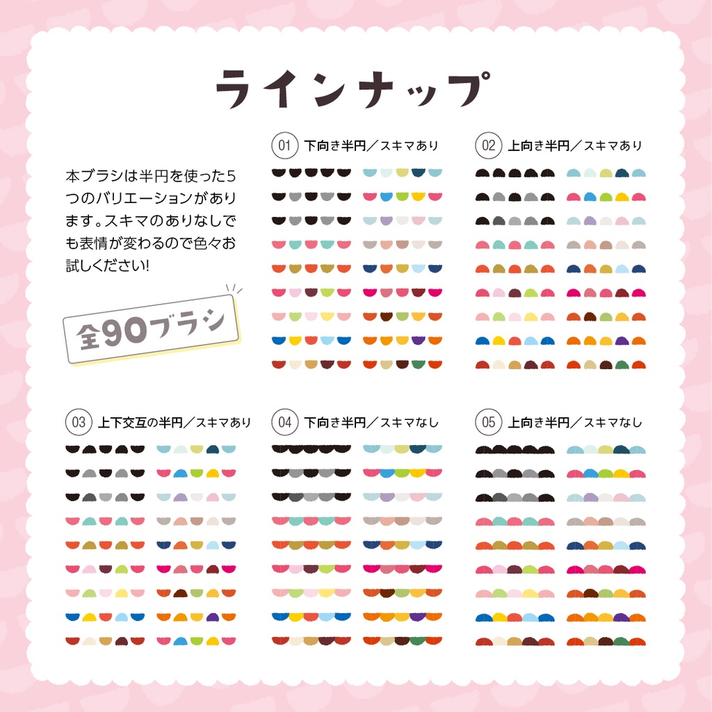 Adobe Illustrator 手書きパターンブラシ