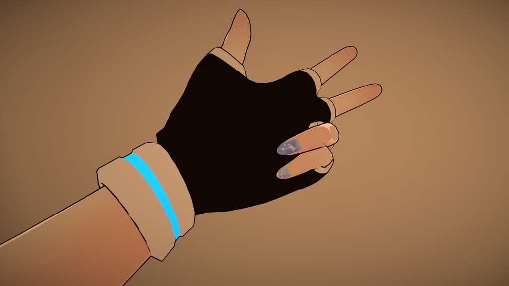 【セフィラちゃん用】指ぬきグローブ