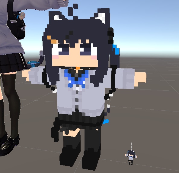 セフィラちゃんボクセル人形