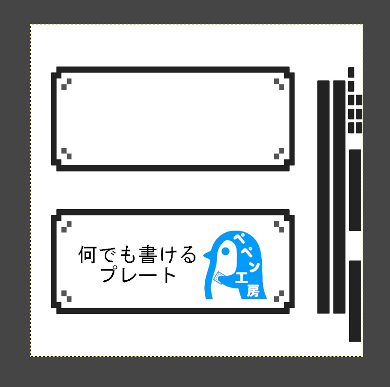 ボクセル オオカミ帽子 装飾 3Dモデル